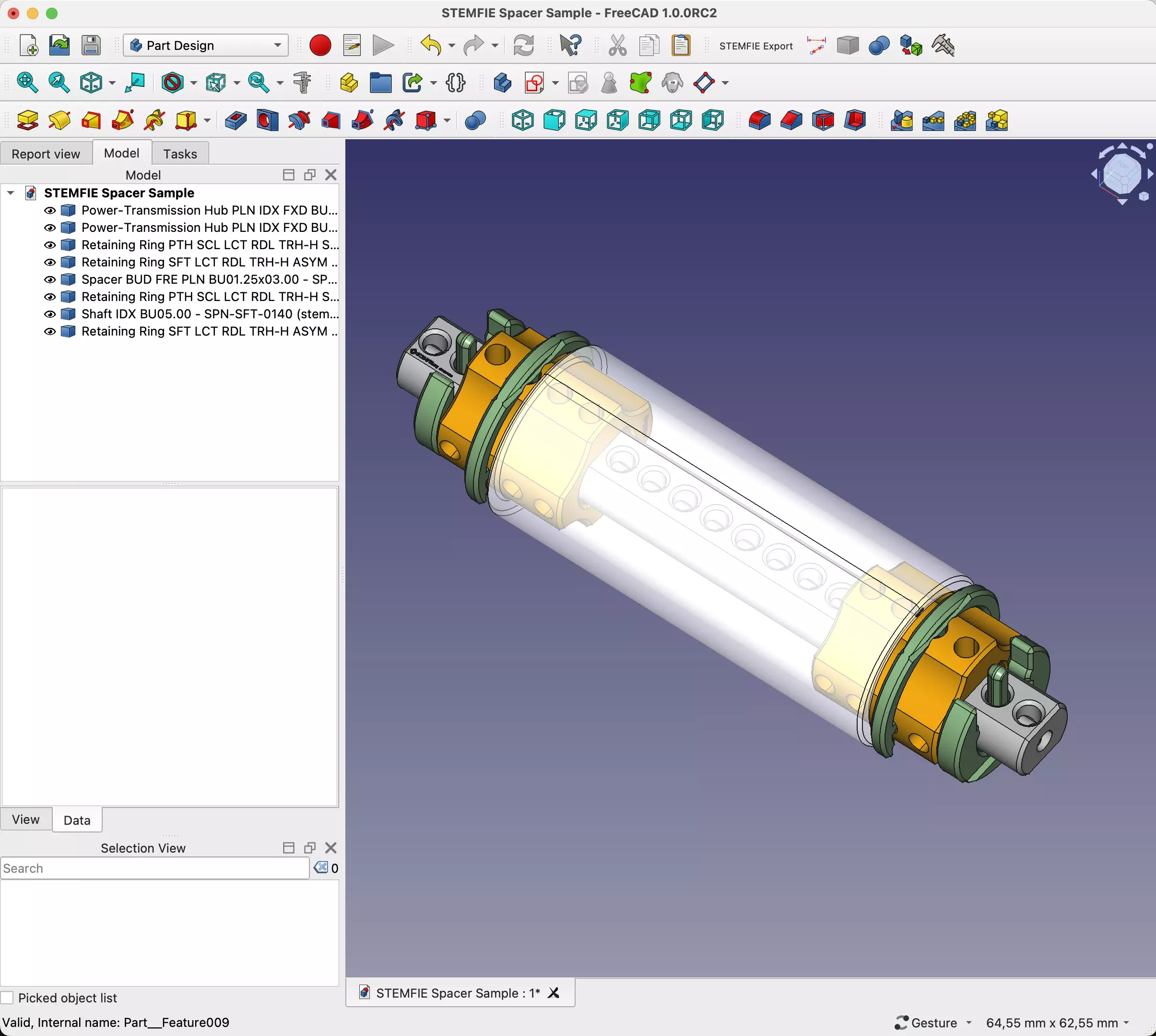 2024 10 10 BUD Spacers freecad